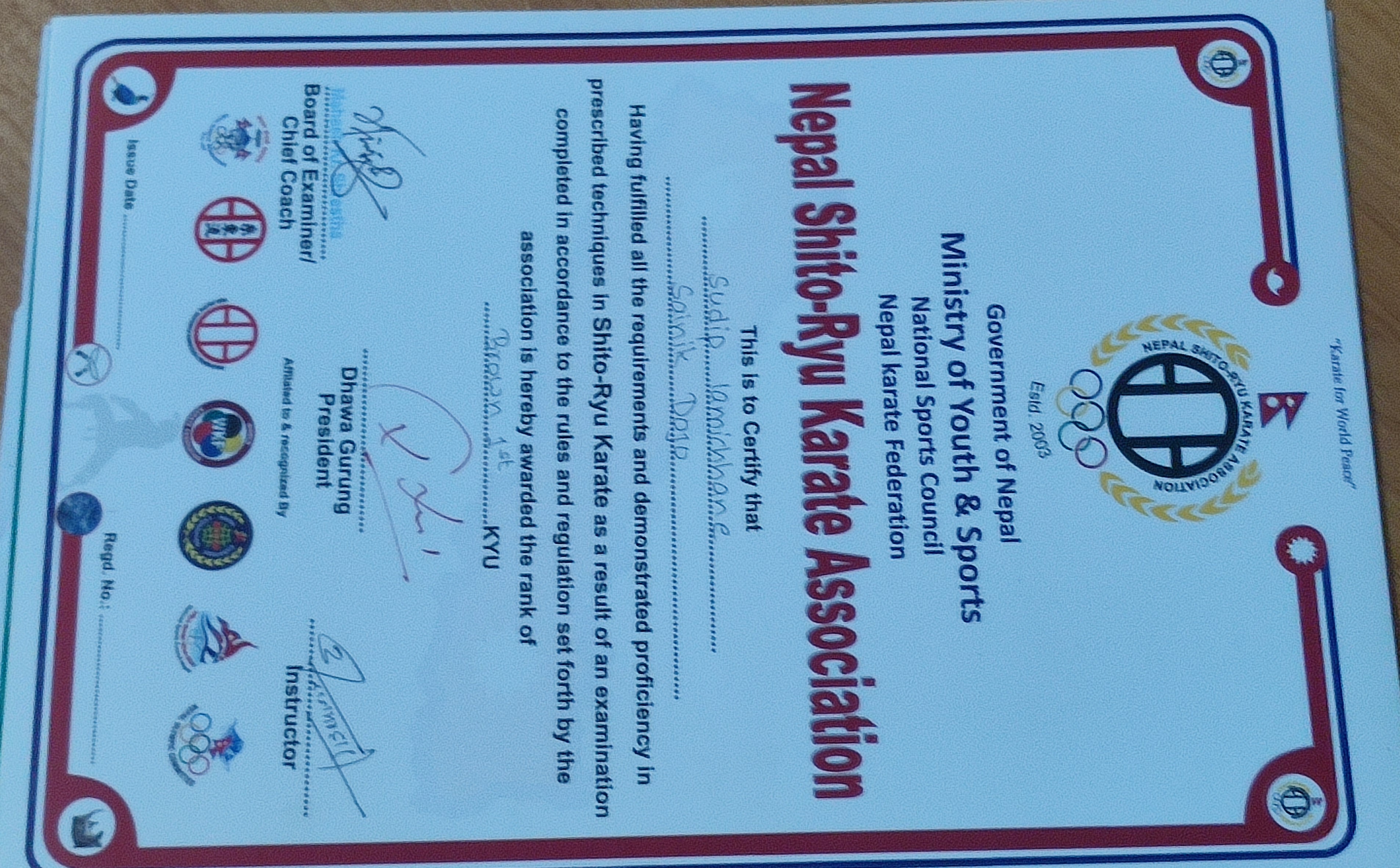 Certificate 2
